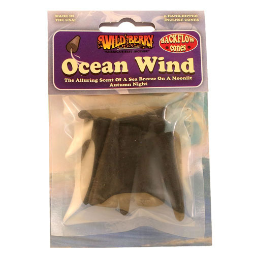 Ocean Wind Back Flow Cone INCENSE