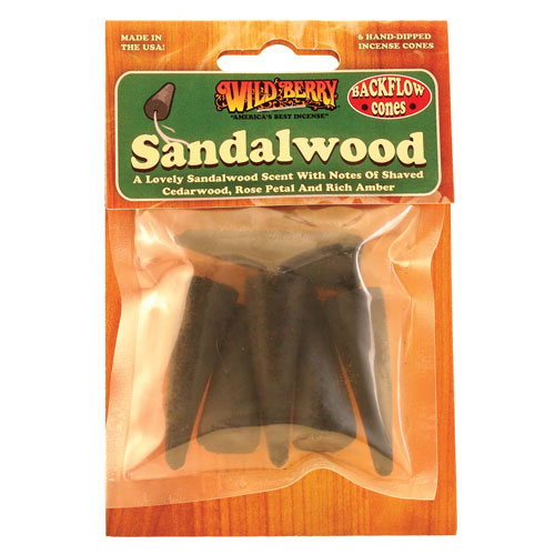 Sandlewood Back flow Cone INCENSE